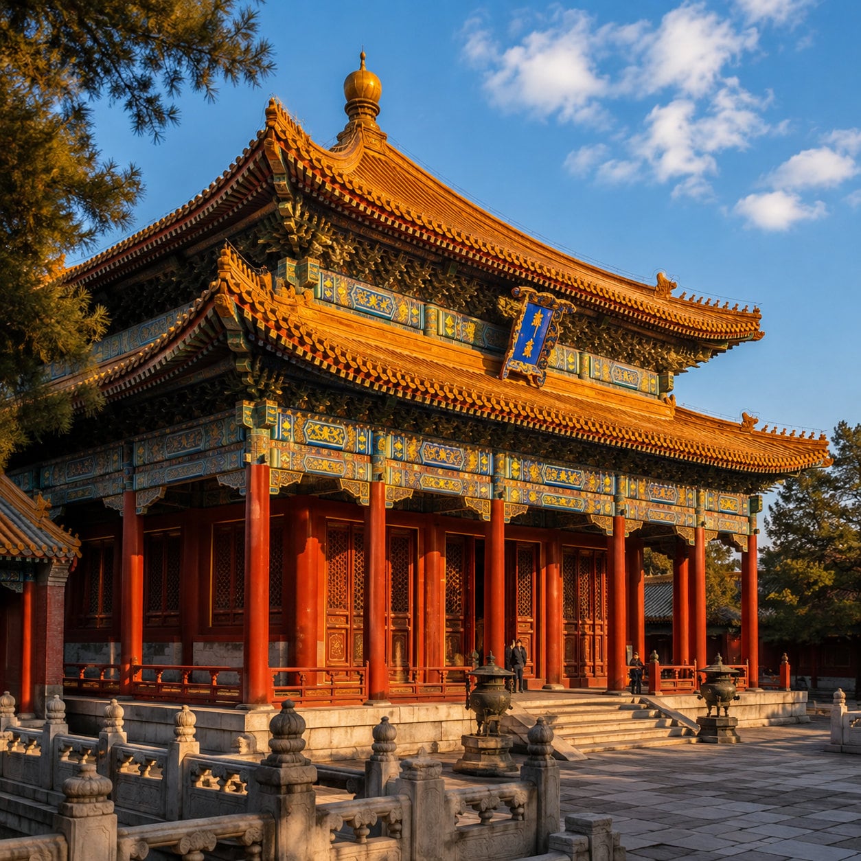 Lama Temple & Confucius Temple Half-Day Private Tour — 05 lama temple main hall