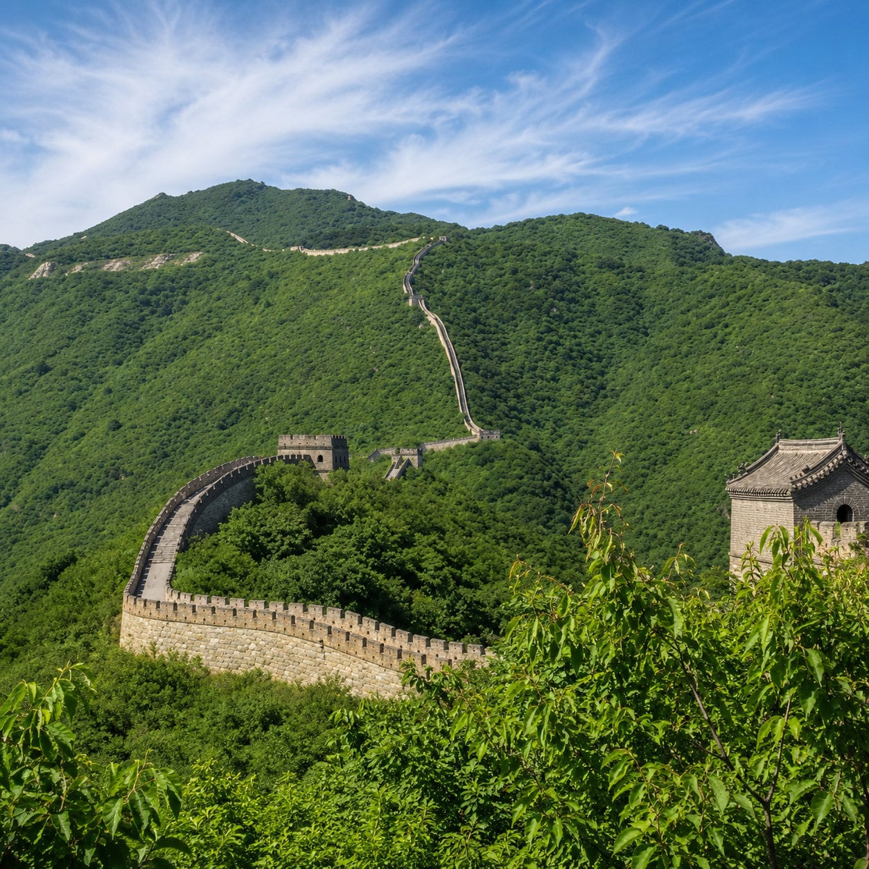 Mutianyu Great Wall Half-Day Private Tour — 05 mutianyu great wall mountain view