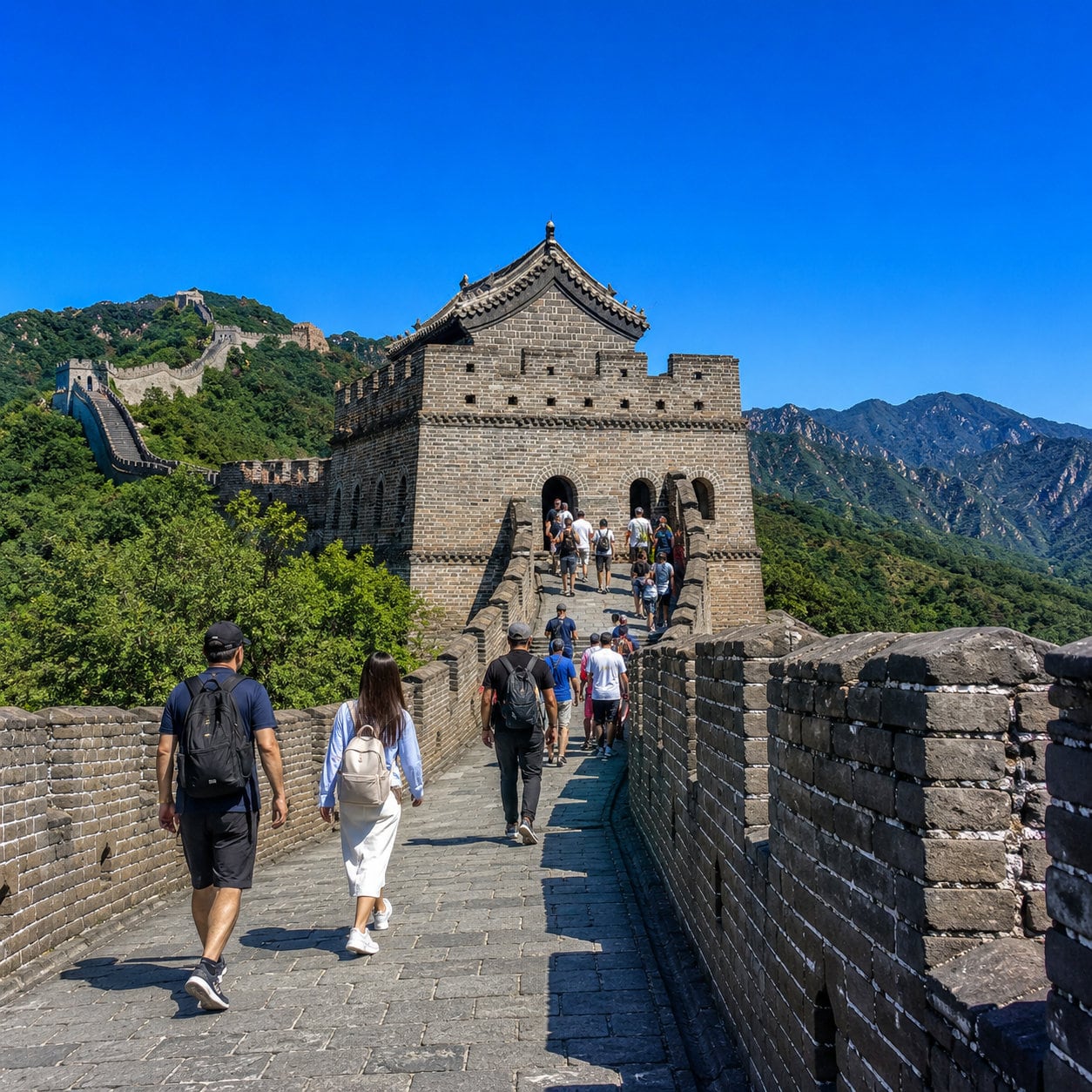 Mutianyu Great Wall Half-Day Private Tour — 02 mutianyu great wall watchtower