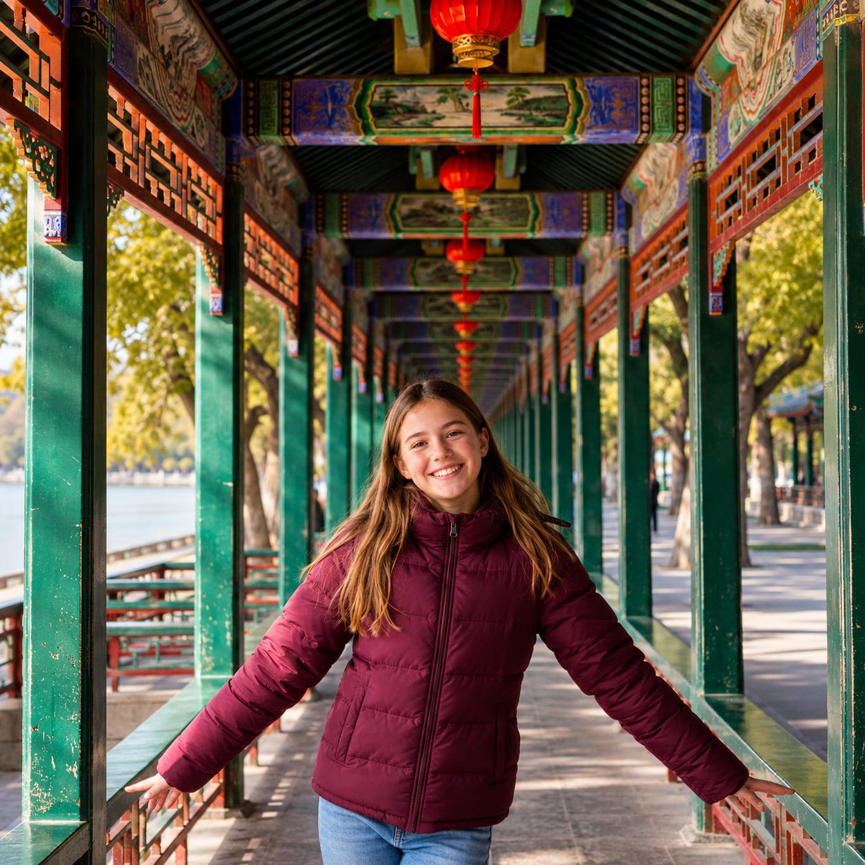 Summer Palace Half-Day Private Tour — 04 summer palace long corridor