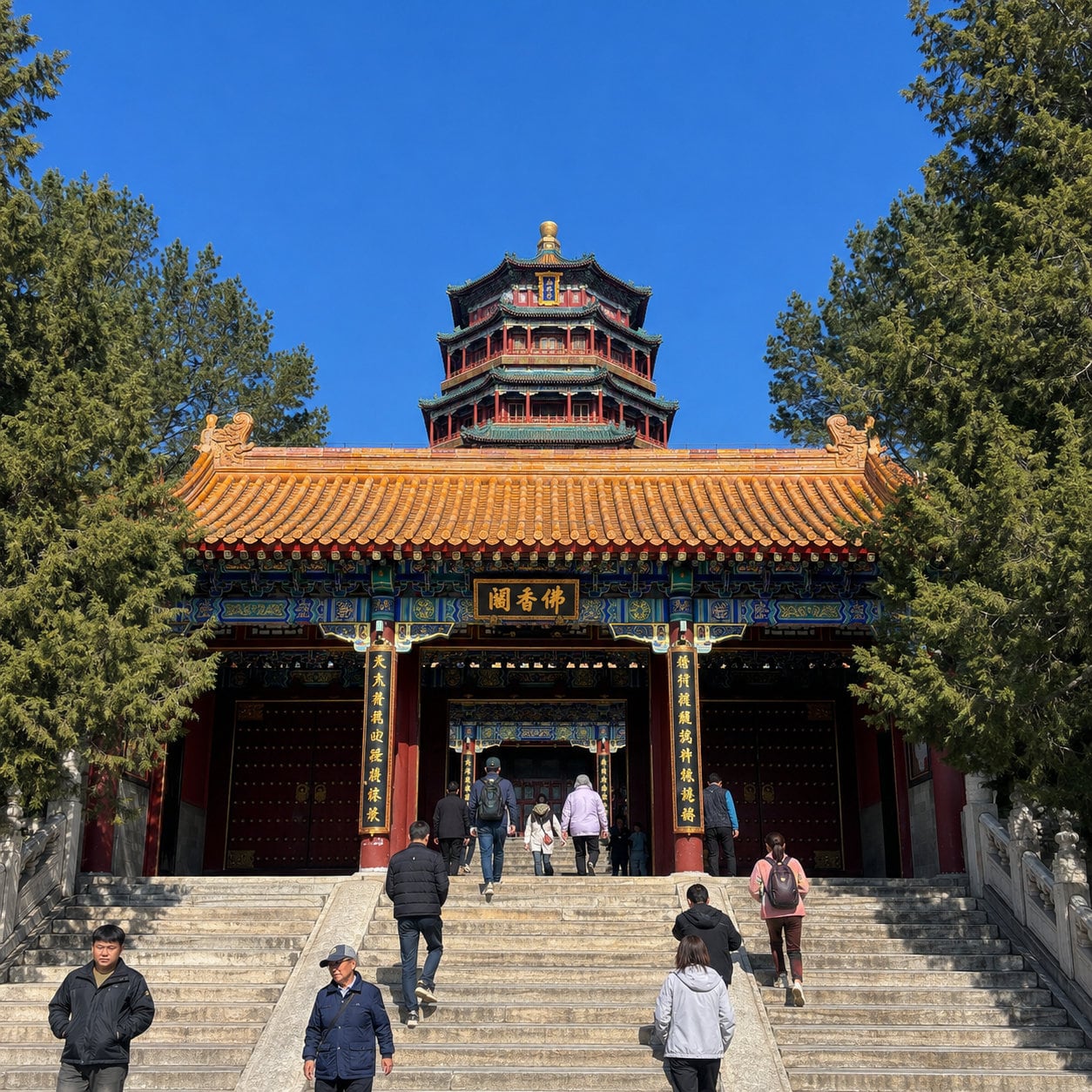 Summer Palace Half-Day Private Tour — 05 summer palace palace gate