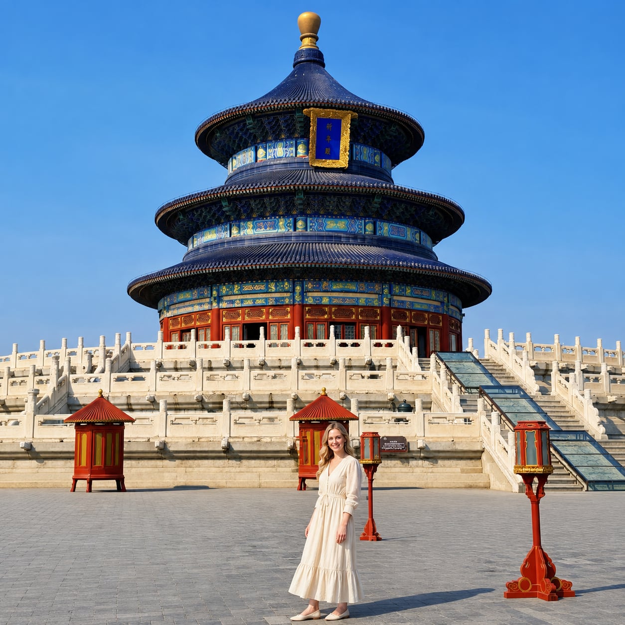 Temple of Heaven Half-Day Private Tour — 03 temple of heaven hall of prayer visitor