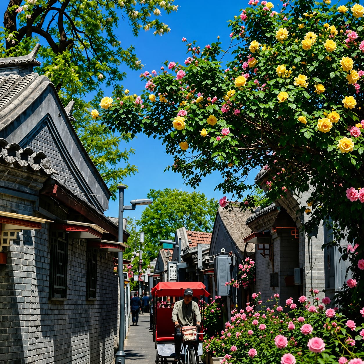 2-Day Historical Beijing Private Tour — 02 beijing hutong flower alley