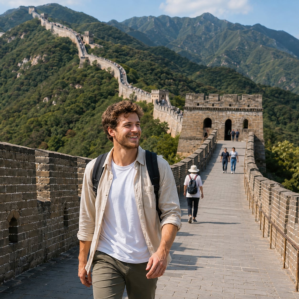 2-Day Historical Beijing Private Tour — 03 mutianyu great wall visitor