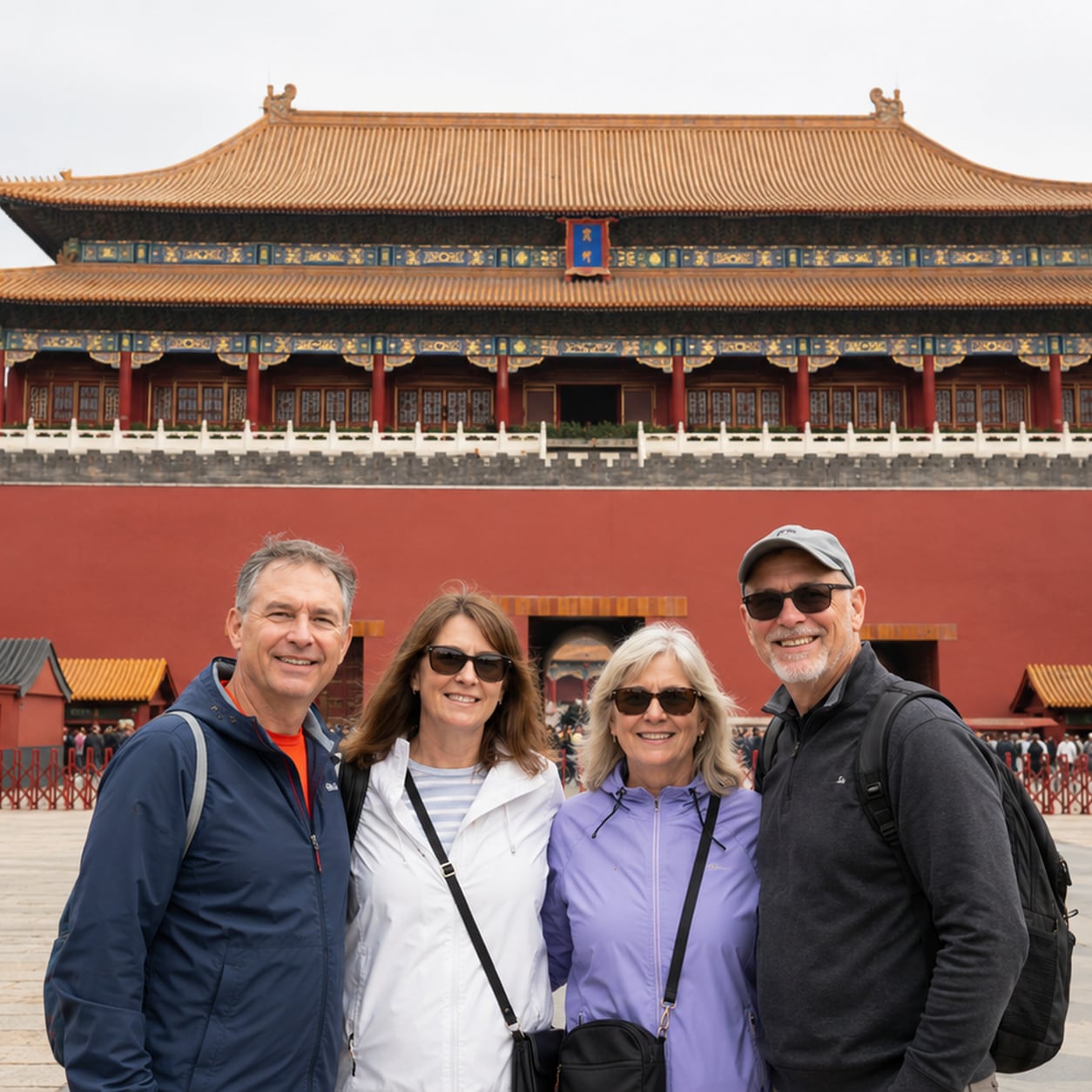 2-Day Historical Beijing Private Tour — 04 tiananmen gate visitors