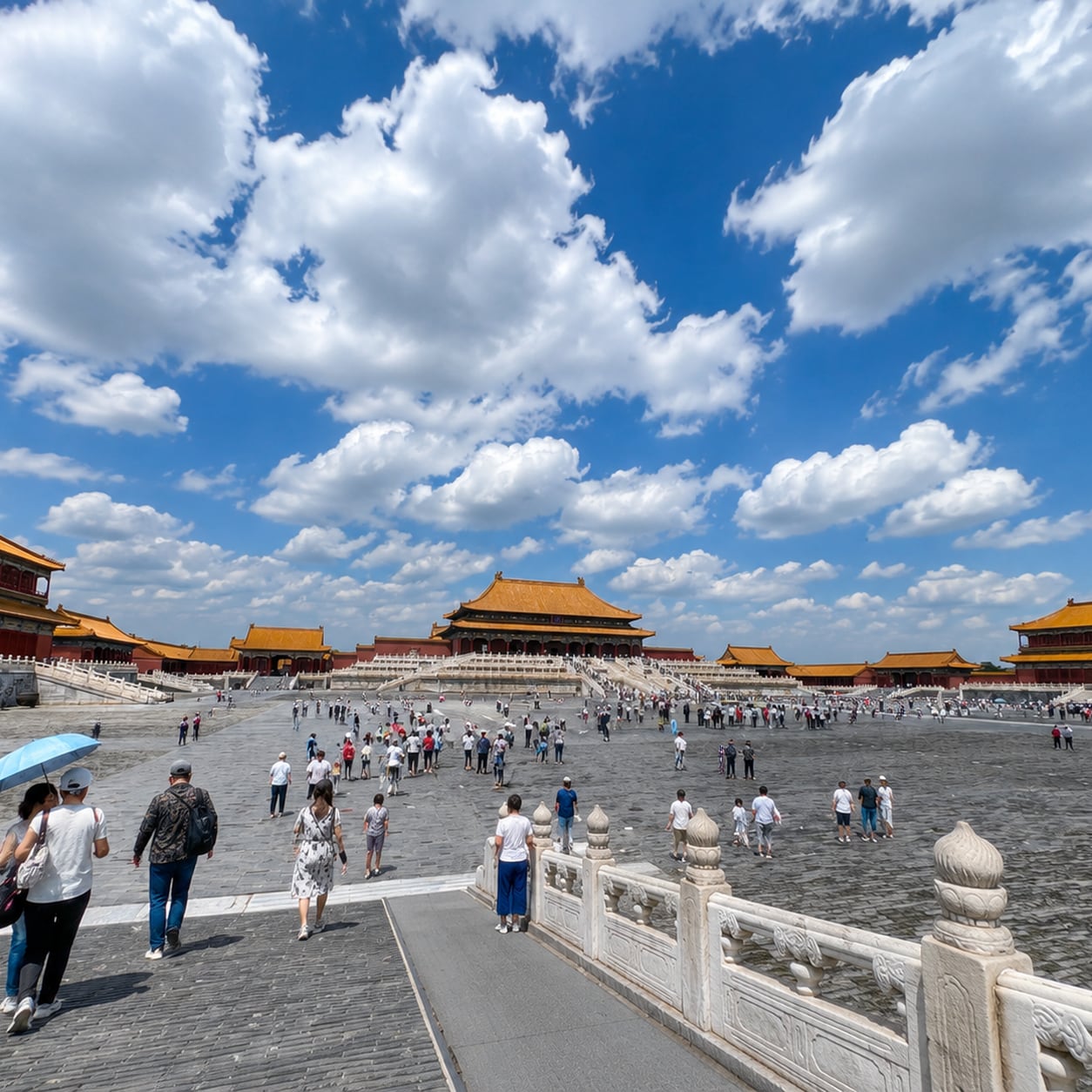 Forbidden City & Temple of Heaven Layover Tour — 04 forbidden city palace courtyard