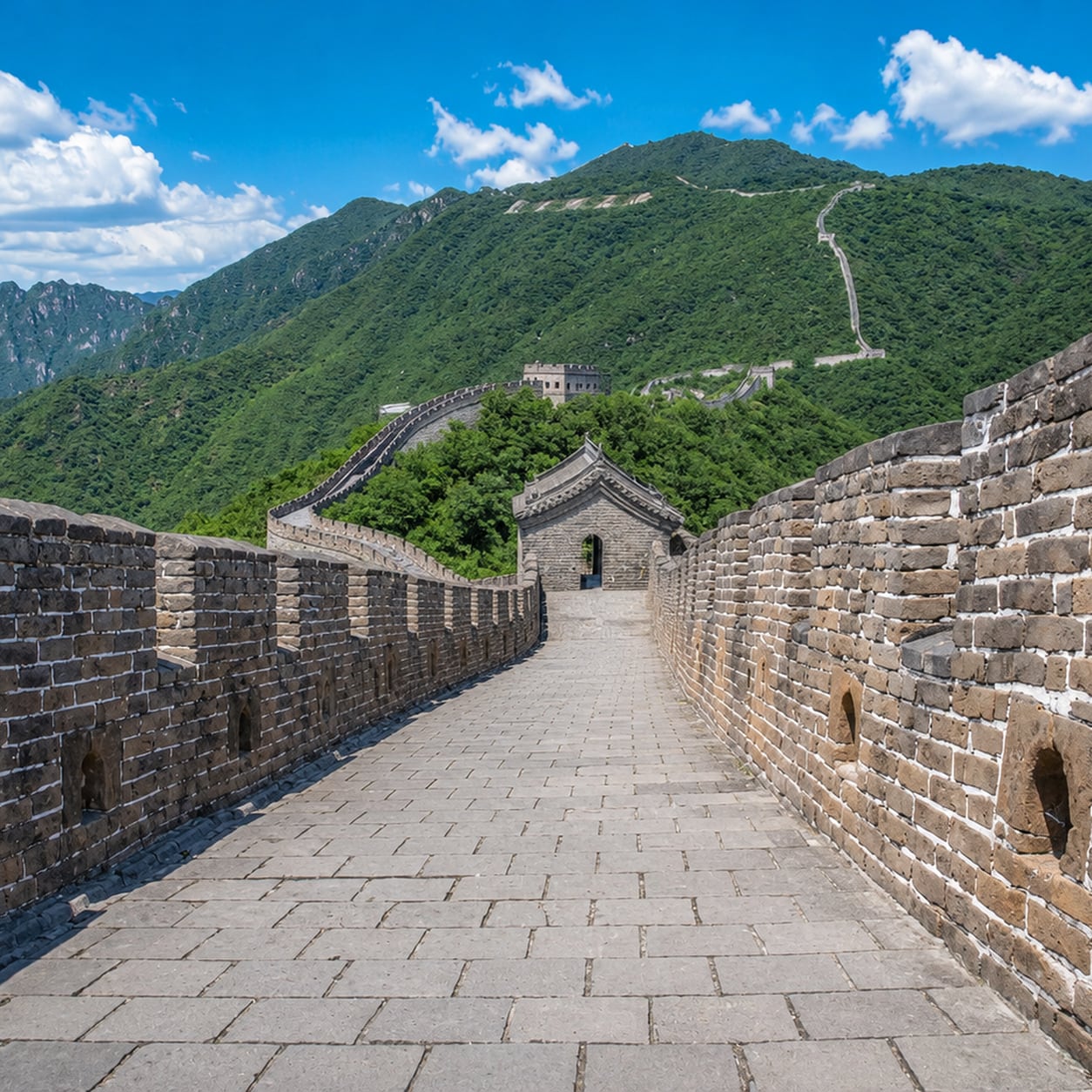 Mutianyu Great Wall & Forbidden City Layover Tour — 05 mutianyu great wall watchtower