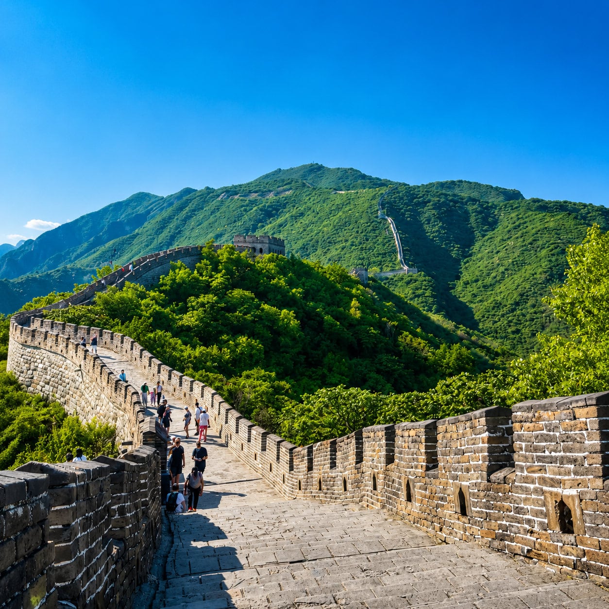Mutianyu Great Wall & Dingling Tomb Private Day Tour alternate view