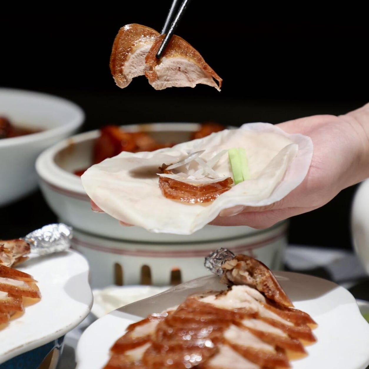 3-Day Relaxed Beijing Private Tour — 03 peking duck wrap