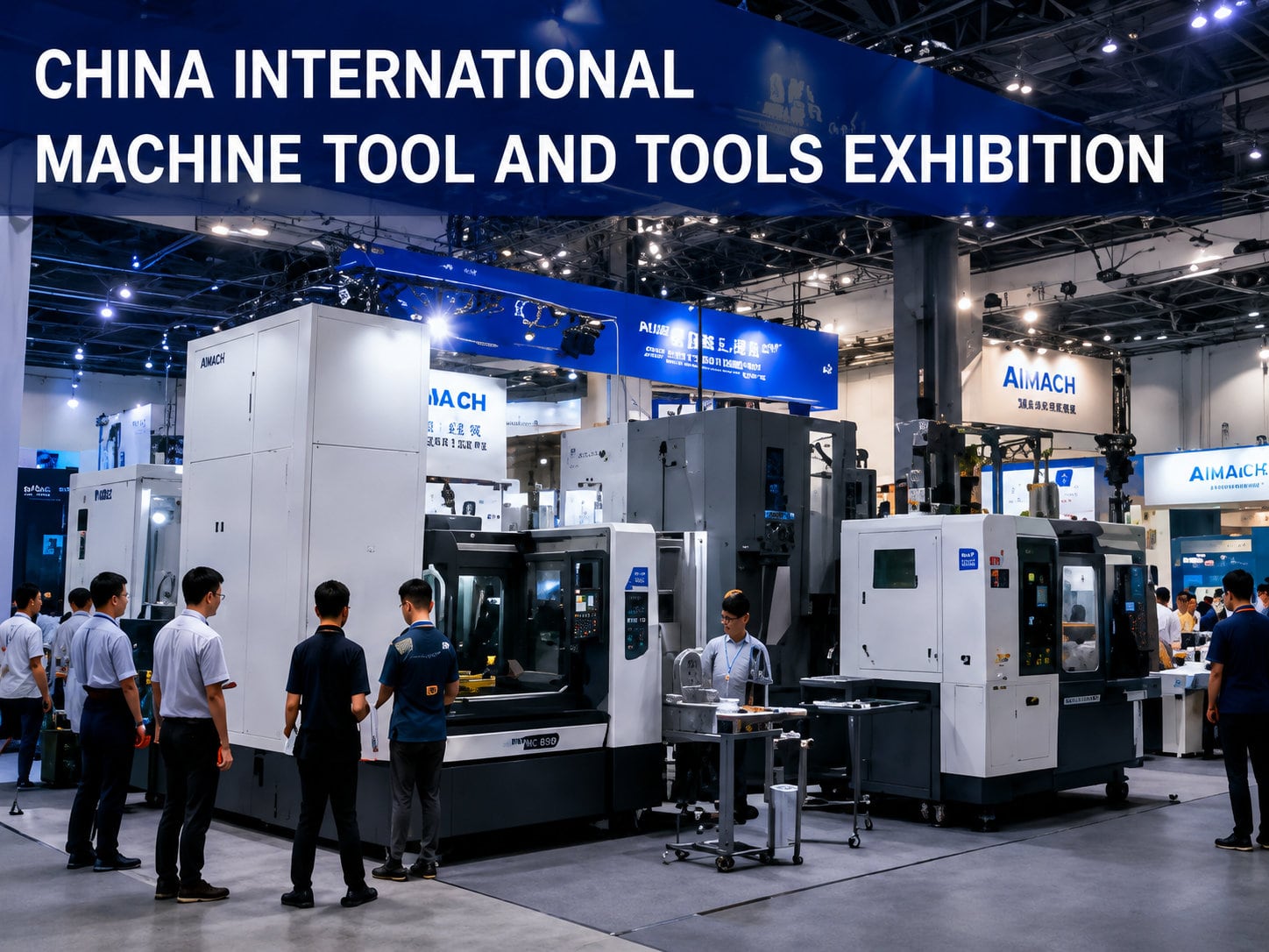 China International Machine Tool and Tools Exhibition exhibition space in Beijing